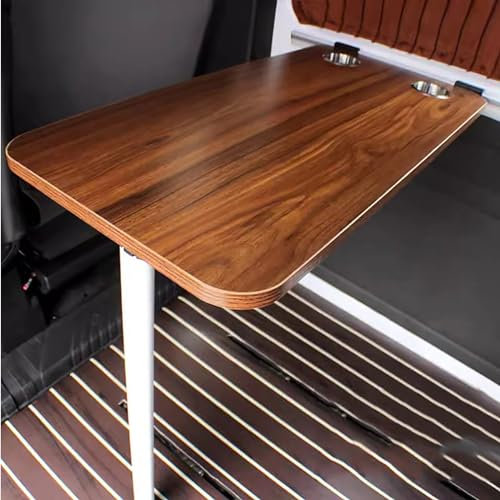 Table murale pliable pour camping-car, caravane, yachts – Support de pied de table Lagun avec pieds amovibles, table de salle à manger facile à installer pour les petits espaces