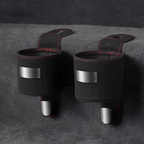 AXOEECF 2 Stück Becherhalter Auto, Für Audi A1 A2 A3 A4 A5 A6 A7 A8, Dosenhalter Auto, Auto-Getränkehalter, Verstellbare Auto Lüftungshalterung,B