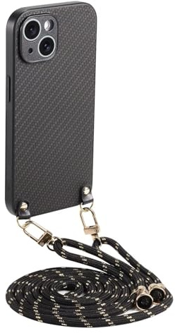 GoodcAcy Handykette Kompatibel mit Google Pixel 6a Hülle mit Band, Necklace Handyhülle Case mit Strap Schnur Abnehmbar,mit Schnur zum Umhängen Kordel Necklace Hülle Case Schutzhülle -Schwarz