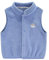 Bambino Bambini Gilet in Pile Corallo Collo in Piedi Genitore-Bambino Giacca con Cerniera Senza Maniche Capispalla Autunno Inverno Ragazzo Ragazza Caldo Cappotto
