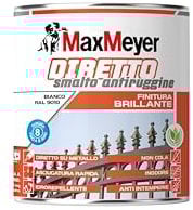 MAXMEYER Diretto Antiruggine Brillante R9010 Bianco 0.75 L