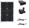 20W 800L/H DC12V Bürstenloser Solarpumpen-Set für Brunnen, Garten, Pool Geräuscharm, Einfache Installation, Vielseitig Einsetzbar, Langlebige Konstruktion, Kompakt & Tragbar