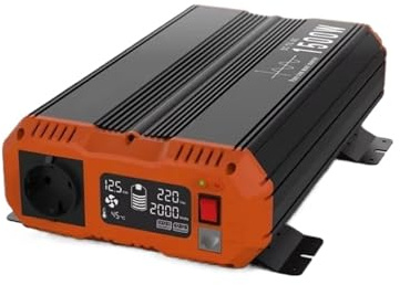 Convertisseur Puissance 7000 W 12 V 24 V vers 220 V 50 Hz avec Écran LCD Transformateur Tension Télécommande Onduleur Sinusoïdal Pur Onduleur Puissance(24V,220-240V_1500W-50HZ)