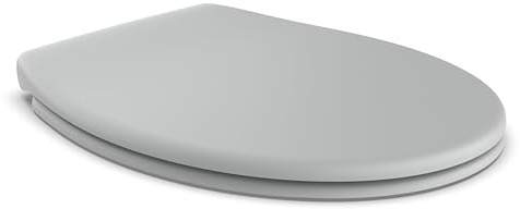 TATAY WC-Sitz Golf 37x44,5 cm Toilettendeckel mit Absenkautomatik Universal | WC-Sitz Badezimmer | Antibakterielle Oberfläche | Toilettendeckel mit Absenkautomatik Universal | Ovale Toiletten