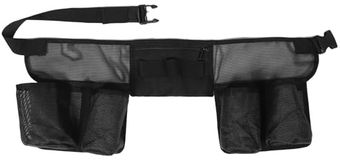 Angoily Cleaning Tool Belt Pouch with Multi-Pockets, Electrician and Maintenance Tool Waist Bag, Work Belt Organizer for Domestic Cleaners and Construction Use