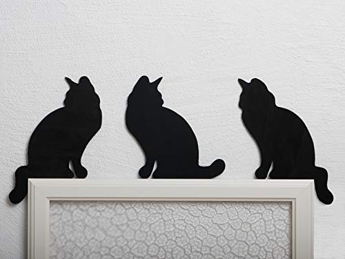 Kantenhocker Katzenset für den Türrahmen