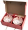 Lachineuse - 2 Bols Maneki Neko - Coffret Bols à Riz, Petit Déjeuner & Soupe - Vaisselle Japonaise en Porcelaine - Avec Baguettes - Chat Porte Bonheur - Cadeau Japonais - Déco Kawaii Japon