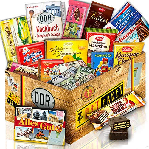 Schokoladen Paket DDR/Schoko Geschenk/Geschenk Idee für Sie Geburtstag