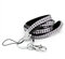 BE-TOOL Lanyard Strap, Bling Diamante Strass (Breakaway) Lanyards, für ID Card & Key Badge Halter, Phone Cases, USB Halter, Memory Stick Halter, 8 Farben (1 Packung, Silber)