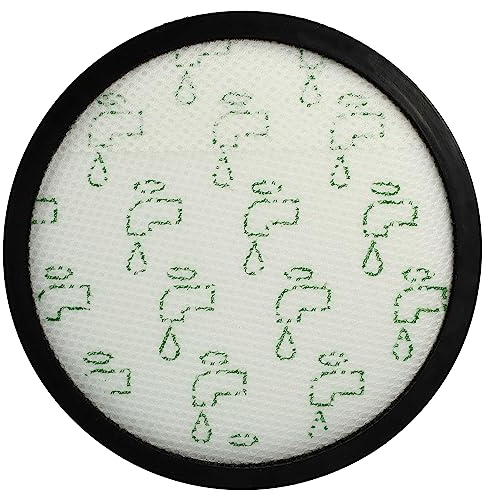vhbw Filtre compatible avec Rowenta RO4825EA aspirateur - filtre de sortie d'air, noir/blanc