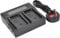 BTBAI Compatible bn-vf733 Battery Charger AC Dual lCD for jvc bn-vf704 bn-vf733 vf707u vf714 vf714u vf714 gr-d340ek gz-mg20 mg20ek mg21 mg21ek mg26ek mg36ek mg37u mg70 digital camera video camcorder