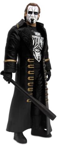 ALL ELITE Wrestling - 15,2 cm Sting Figure with Accessories - AEW Unmatched Collection-Serie 2 - Luminaries