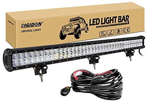 RIGIDON 36 zoll 91 cm 234W Led Lichtbalken mit kabelbaum 12V, Spot Flut-Combo-Strahl Arbeitsscheinwerfer bar für SUV Offroad ATV Traktor LKW 4x4 Auto, 6000K led nebelscheinwerfer, led scheinwerfer