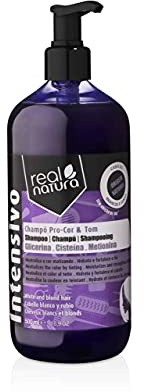 Real Natura - Salzfreies Pro-Farbe Shampoo - 500ml - Schützt und erhält die Farbintensität