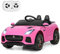 COSTWAY Jaguar Voiture Électrique 12V pour Enfants de 3-8 Ans, avec Télécommande 2.4G, Suspension à Ressorts, Roues Antichocs, 2 Portes Verrouillables, 107,5 x 66 x 50 cm (Rose)