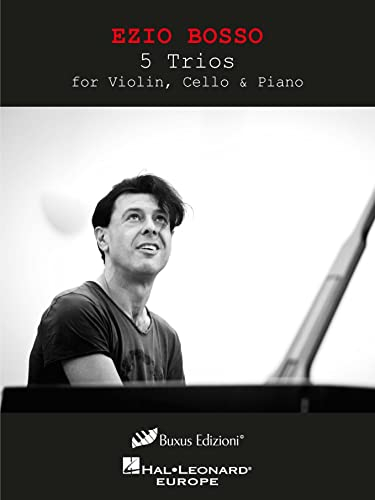 Ezio Bosso-5 Trios for Violin, Cello & Piano-Violine, Cello und Klavier-SET