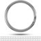 Schlüsselringe Set, Ø 30 mm Durchmesser, 48 Stück, aus gehärtetem Metall, in Silber, Metall Ringe Schlüsselanhänger, Schlüssel Organisation Autoschlüssel, Haustürschlüssel, Spaltringe O Ring DIY Kit