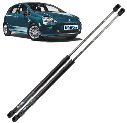 BIAREN 2 molle a gas per portellone posteriore per Fiat Punto Evo Grande Punto 199 2005-2018 Sistema di supporto di sollevamento 350 (N) 436 mm 51778432