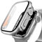 DYAOLE Apple Watch Schutzhülle Kompatibel mit Apple Watch SE2/SE/6/5/4 44mm,Apple Watch Ultra-Form Displayschutz PC schutzhülle für Apple Watch SE2/SE/6/5/4 schutzhülle(44mm,Silber)