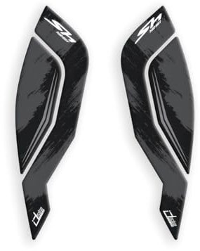 IRIDEA DESIGN Adesivi 3D paraspigoli nero 3D resinato compatibile con HONDA SH 125 2020-2023
