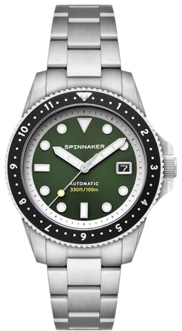 Spinnaker Croft Pioneer Automatikuhr 42 mm, Jadegrün, Croft Pioneer Automatic