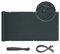 Sekey Brise Vue Balcon Occultant Oxford Protection UV Opaque Résistant aux Intempéries 90x300cm, avec Attaches de câble, Anthracite
