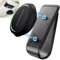 mylovetime Magnetische Ooono 2 Halterung, Sonnenblende Auto Halterung Kompatibel mit Ooono Co Driver No2, Halter für Ooono Blitzerwarner Magnet und PU Leder Schwarz