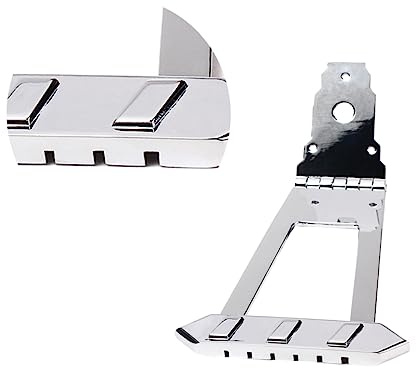 Cordal Cuadrado de 6 Cuerdas para Guitarra de Jazz, Metal | Color Plata, Incluye Tornillos, Instalación Sencilla para Guitarra Jazz