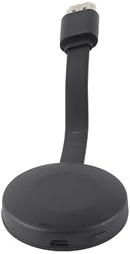 OVAQUIXI Drahtloser Display-Dongle-Adapter, 1080P-HD-Bildschirmspiegelungsempfänger mit 5G-Dualband-Casting und WLAN-Streaming, für Smart-TV und Mobiltelefon