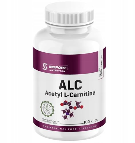 Acetyl L Carnitin 500 Mg Kapseln ALCAR Von Insport Nutrition – Hochwertiges L Carnitine Supplement Für Erwachsene, 100 Stück Vorrat, Laborgeprüft Und Entwickelt Für Den Alltag