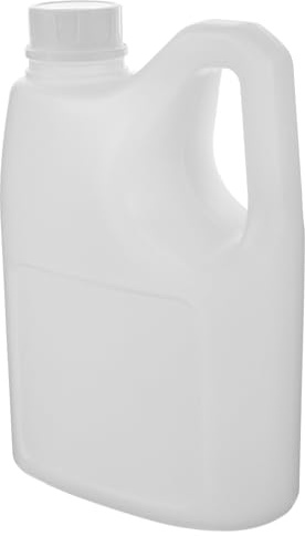 Genérico Botella Cuadrada de Plástico de 2 Litros Asa y Tapa para Smoothies y Jugos, Envase Seguro para Uso en Exteriores y Actividades Deportivas
