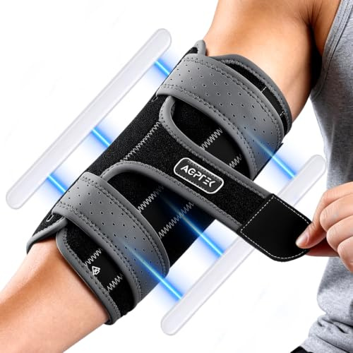 Elbow Brace for Cubital Tunnel & Ulnar Nerve – Night Splint for Sleep, L