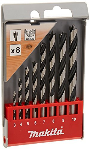 Makita Coffret 8 forets bois cylindriques MAKITA - D-57227