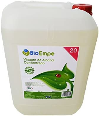 Bioempe Vinagre de Alcohol Concentrado, Garrafa de 25L