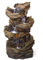 Ubbink Wasserspiel Sedona Brunnen Wasserfallschalen Garten Wasserfall Steinoptik