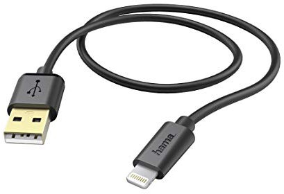 USB-Kabel für Apple iPad, Lightning, 1,5 m, Schwarz