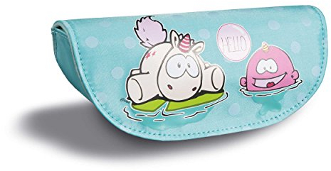 Nici Brillenetui Einhon Rainbow Bubble 41859, Minzgrün, 18 x 7.5 x 8 centímetros