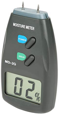 Timber Digital Wood Moisture Meter Feuchtigkeits Feuchtigkeits Hygrometer 2 poliger LCD Display Detektor zur genauen Messung des Wasseranteils in Brennholz