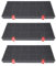 DL-pro Cooker Hood Filter, 3 x Carbon Filter Type 150 DKF24 for AEG, Electrolux, Whirlpool, Bosch, Indesit, Wpro, Smeg, Amica, Brandt, Candy Hoover, Elica, Fagor, Privileg