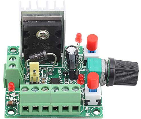 Generatore di segnale PWM, controller motore passo-passo regolabile Generatore di frequenza PWM Generatore di segnale a impulsi Scheda regolatore di velocità con ponticello
