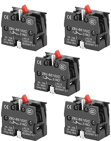 SPORTARC Joystick-Schalter, 10 A, 600 V, ZB2-BE101C/BE102C, ohne NC, 5 Stück
