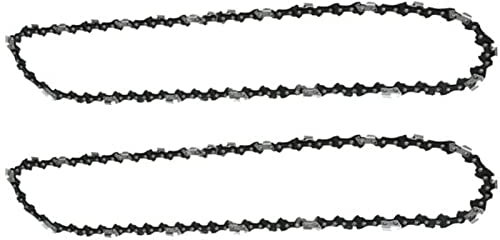 SPARES2GO 14 Chainsaw Chains Compatible with Makita EA3200SE UC4051A XCU03 XCU09 (52 Links, 3/8″ LP, 0.43, 1.1mm, Pack of 2)