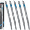 EZARC Set di 5 lame per sega a sciabola per legno, accessori per sega a sciabola, R1231GS per tagli rapidi 300 mm 5TPI (5 pezzi)