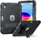 HERIZE Hülle für iPad 10 Generation 2022 10.9 Zoll, Tablet Schutzhülle für iPad 10 Generation Hülle, Robuste Stoßfeste Schutzhülle mit Stifthalte ipad hülle 10. Generation, Schwarz