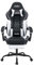 SUKIDA Chaise de jeu noire de massage – Chaise de gamer adulte taille choix cool grandes personnes, chaise de jeu vidéo ergonomique avec repose-pieds, bureau de course inclinable confortable