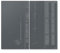 DEQORI Herdabdeckplatten Glas | 2er Set 60x52 cm | Unifarben - Dunkelgrau | Ceranfeld Abdeckplatten in Küche | Herd-Abdeckungen universal | Glasplatten & Schneidebretter für Kochplatte