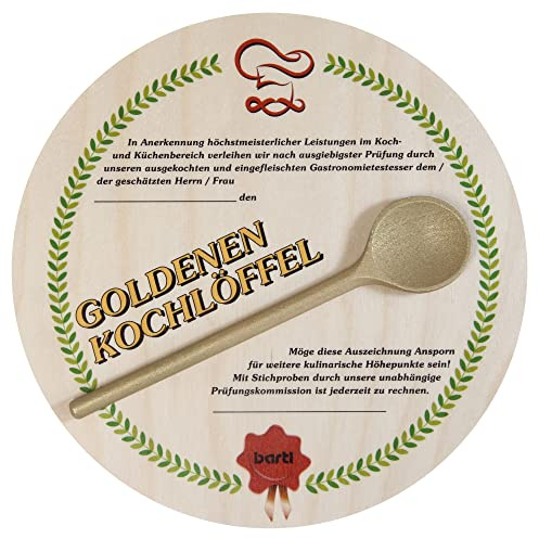 Bartl 112389 Kochlöffel Auszeichnungen für hervoragende Köche (Bunt)