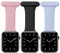 Chofit Krankenschwester-Uhrenarmbänder, weiches Silikon, kompatibel mit Apple Watch, 38 mm, 40 mm, 41 mm, 42 mm, 44 mm, 45 mm, Ersatzband, 3 Stück, 42mm/44mm/45mm/49mm