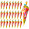 Golopin, 25 Conos Chuches Cumpleaños de 40 cm x 20 cm. Bolsas Piñata. Envueltas. Cucuruchos.