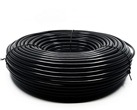 Maotong Tubo di distribuzione per irrigazione a goccia da 1/4 di pollice per sistema di irrigazione da giardino